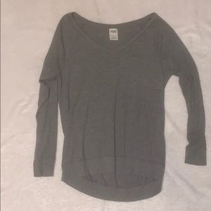 Grey PINK long sleeve